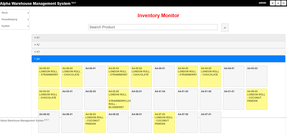 Warehouse Management System